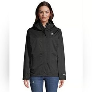 Women's WOODS OutTech Force Black Toba II Waterproof Jacket